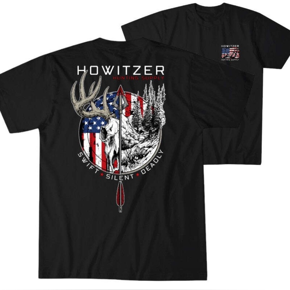 Howitzer • Deer Hunting Skull Graphic Tee